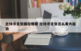 比特币走势图在哪看 比特币走势怎么看大趋势